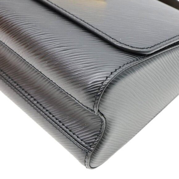 Louis Vuitton  Twist MM Epi Leather Chain Shoulder Bag Black - Picture 10 of 15